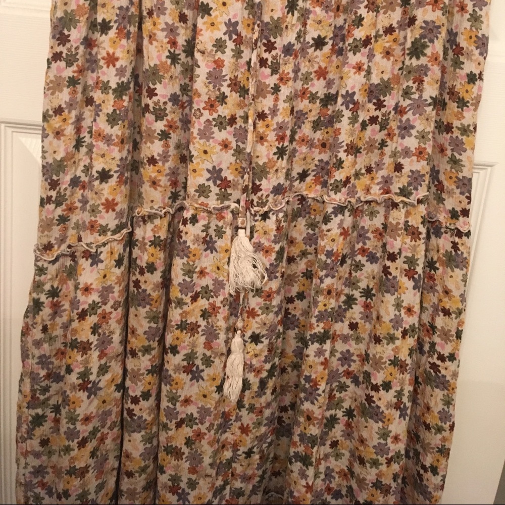 Boho maxi skirt